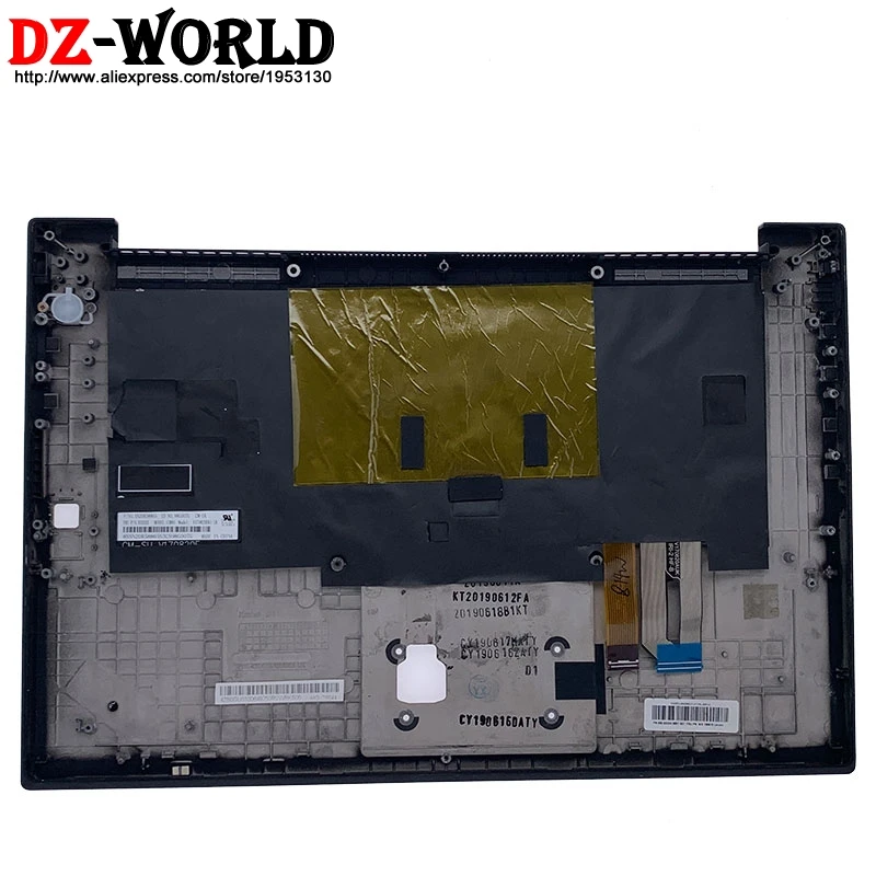 repaint shell palmrest upper case with uk english backlit keyboard for lenovo thinkpad p1 gen2 x1 extreme 2nd laptop 02xr013 free global shipping