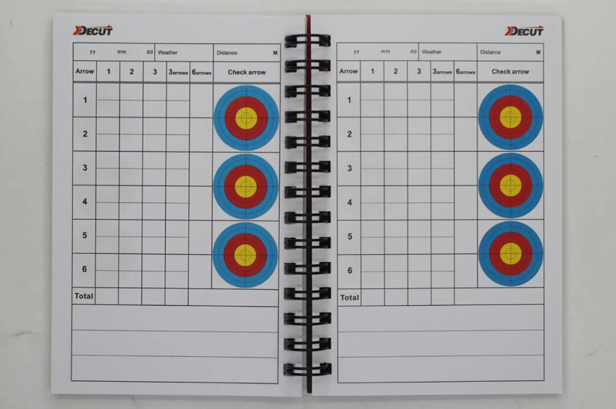 High Quality Archery Scoring Book ScoreBook Points Supplies for Target Shooting Sport | Спорт и развлечения