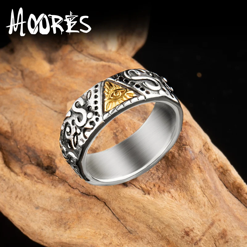 Готическое кольцо для глаз ювелирные изделия мужчин и женщин s Illuminati все видимые