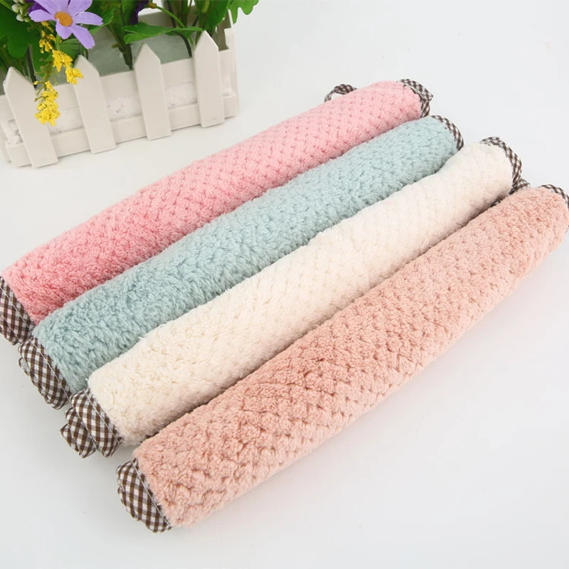 Wiping Rag Home Microfiber Towels for Kitchen Absorbent Thicker Cloth Cleaning Micro Fiber Wipe table Dishcloth | Дом и сад
