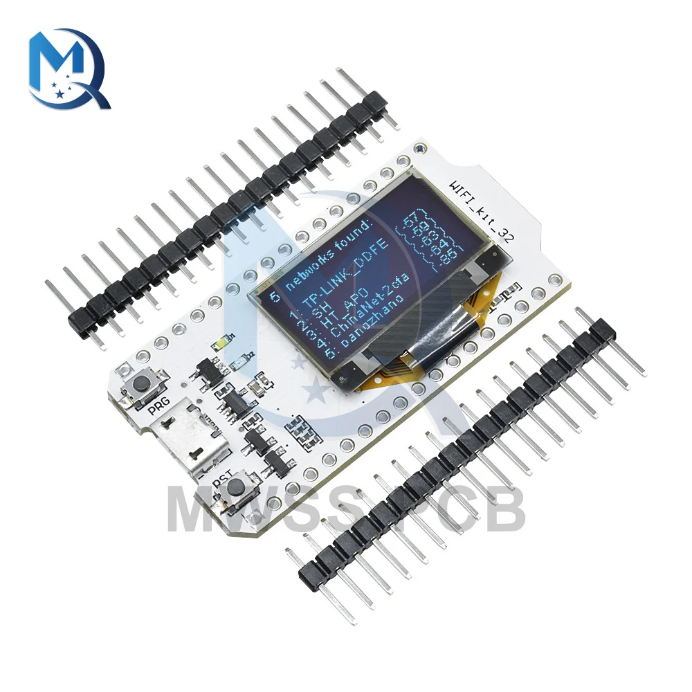 ESP32 0 96 дюймов синий OLED цифровой дисплей Bluetooth WIFI комплект модуль CP2102 32M Flash