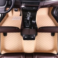 custom car floor mats for bmw 5 series 2009 2010 eco leather for car interior auto accessories car tuning