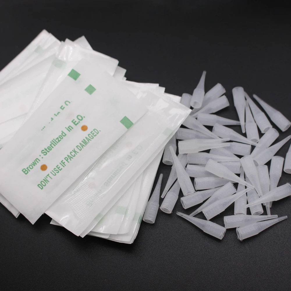 Иглы 1R 0 35*50 мм 100 шт. маленькие иглы Frech/Sunshine для перманентного макияжа татуажа