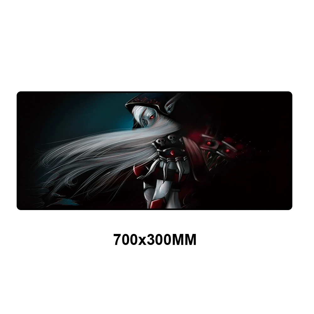 MSSJ-RW013-- 70X30 см Sylvanas WOW игровой коврик для мыши большой XL модный коврик для мыши World of Warcraft коврик для мыши для геймера ноутбука резиновый коврик для ноутбука - Цвет: MSSJ-RW013--