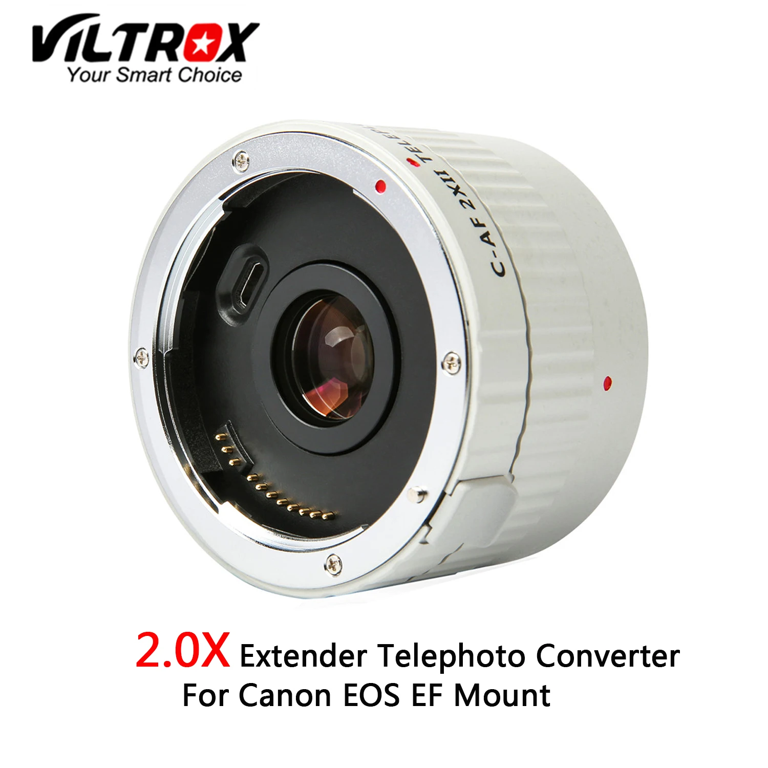 Viltrox C-AF 2X II 2.0X Extender телеобъектив конвертер TELEPLUS Teleplus Автофокус телеконвертер для