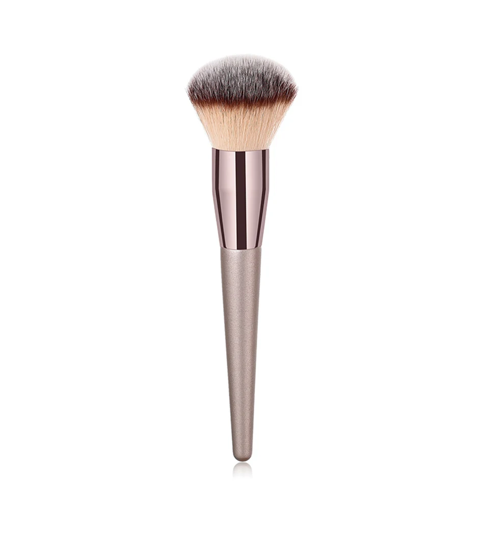 Foundation Brush 10 шт., розовое золото, кисти для макияжа, набор для тональной основы, рассыпчатая пудра, румяна, тени для век, косметические инструменты, Кисть для макияжа лица - Handle Color: Foundation Brush