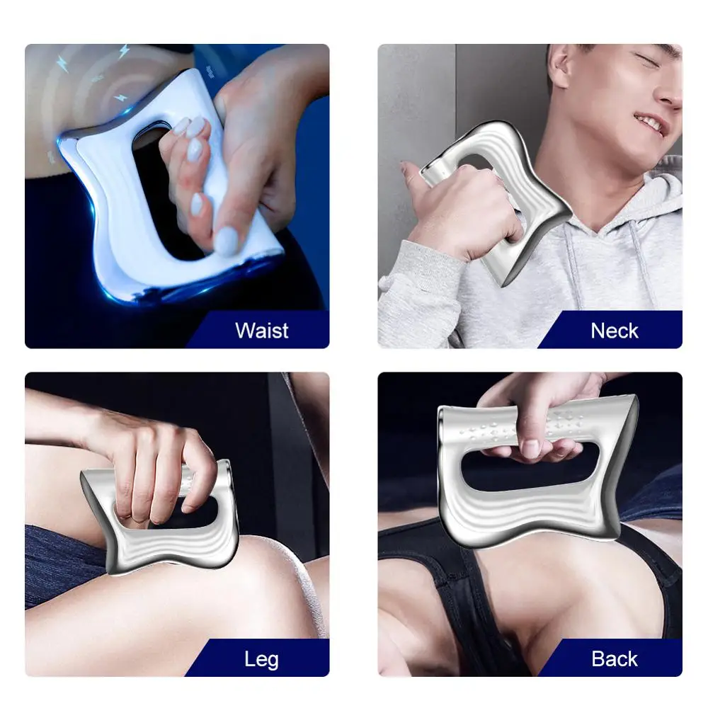 

Electric Massager Myofascial Massage Gun Electric Physiotherapy Rechargeable Muscle Stimulator Body Relaxation Microcurrent