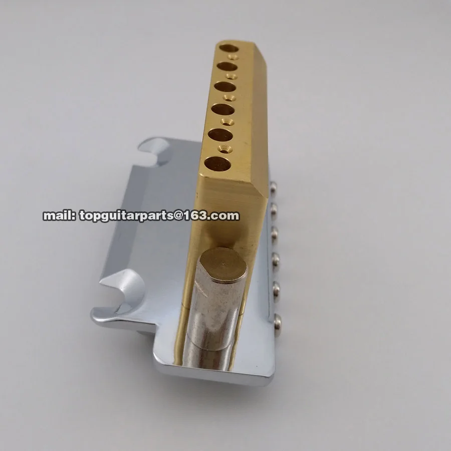 510 two point Chrome Brass Block tremolo bridge for suhr Strato guitar | Спорт и развлечения
