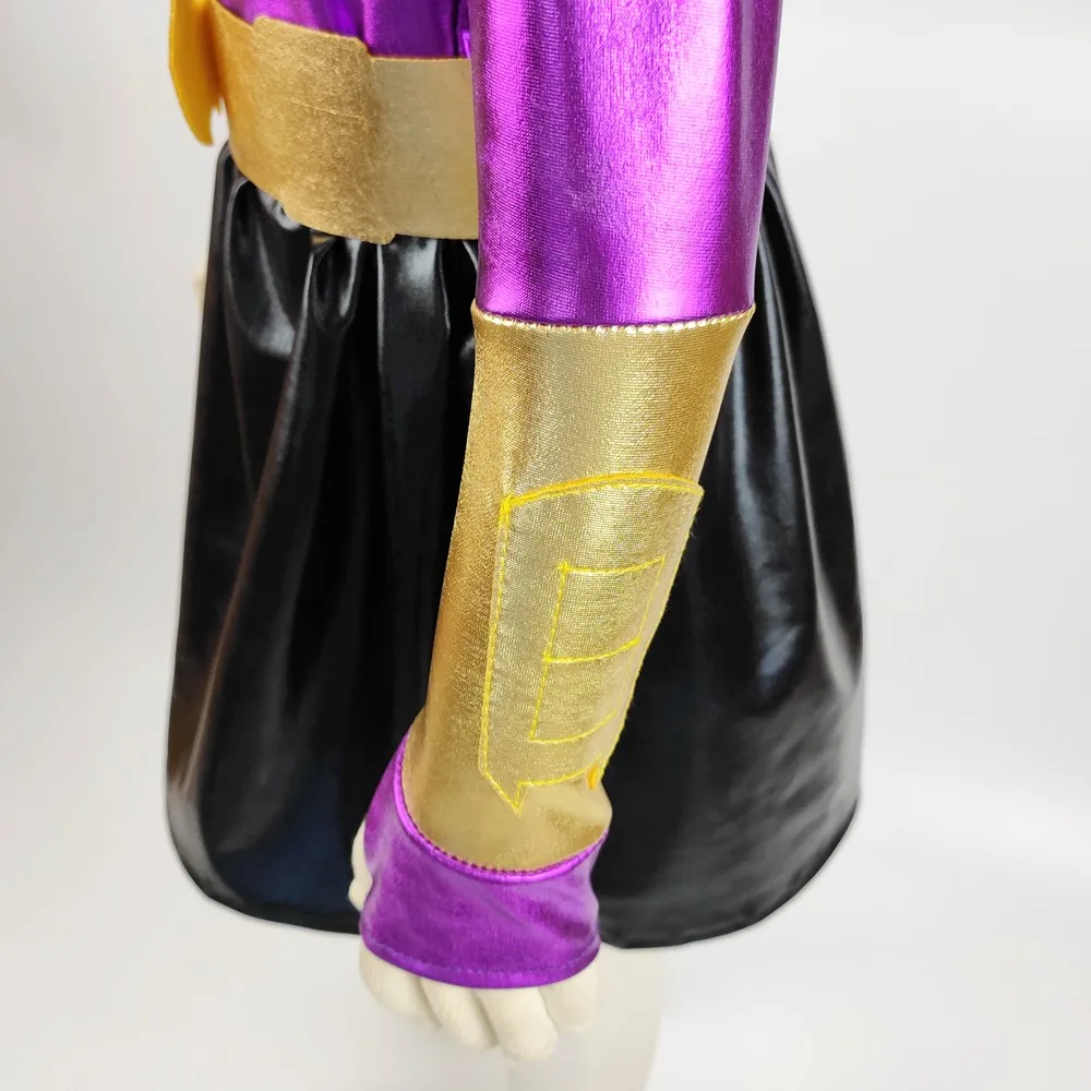 SuperHero Girls Hoodie Dress - Batgirl Costume for Kids TuTu Dress  Halloween Costume (3-9Years)  Party Dress
