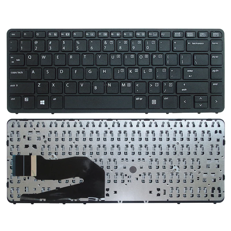 Английская клавиатура для ноутбука HP EliteBook 840 G1 850 ZBook 14 G2 US|Клавиатуры замены| |