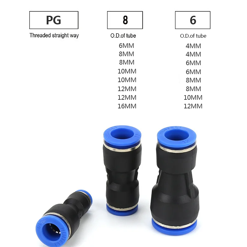 Пневматический пластиковый соединитель быстроразъемные пневматические