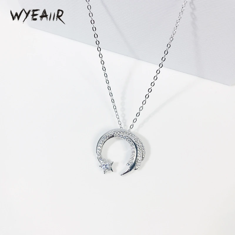 WYEAIIR Новый метеоритный сад стразы из циркония креативное искусство звезды луна в