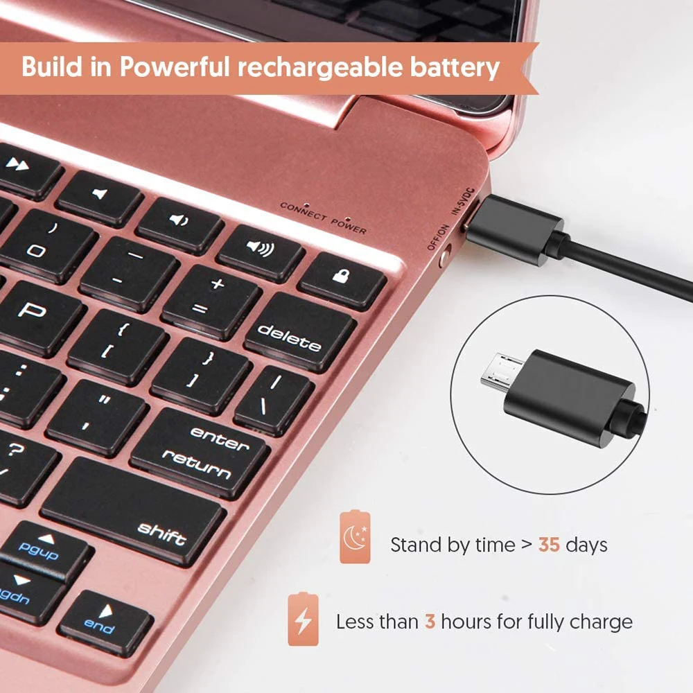 Чехол для клавиатуры iPad 2018 2017 5 5th 6 6th Pro 9 7 Обложка Bluetooth беспроводная мышь