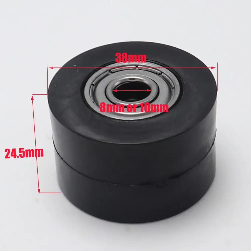 Направляющая натяжителя для мотоцикла цепь привода 8 мм 10 роликовый ползунок