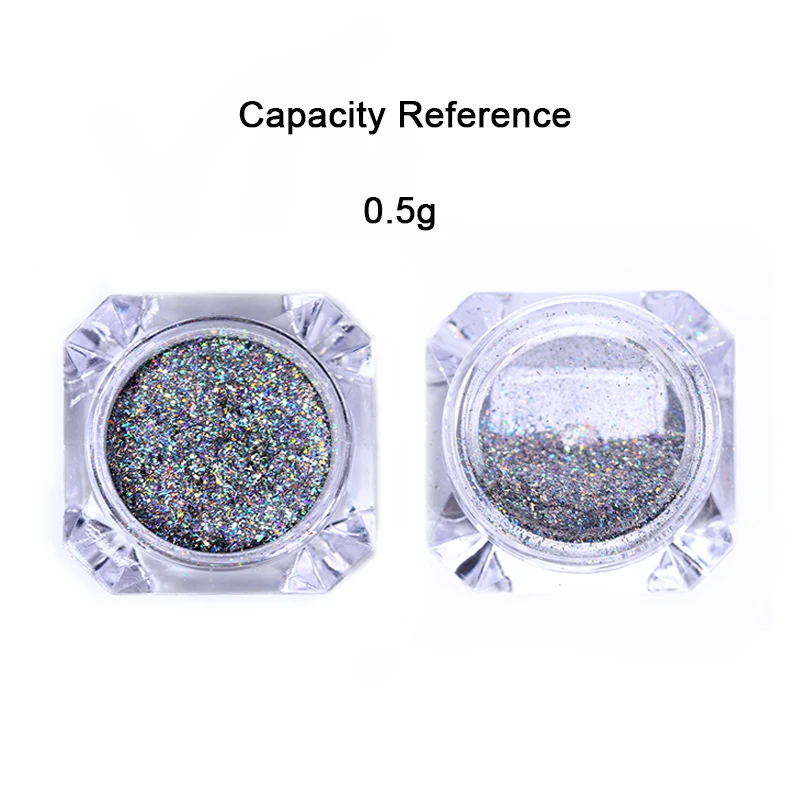 0.5g 0.2g Chameleon Nail Glitter Dust Mirror Effect Nail Art Chrome Pigment Holographic Nail Powder Nail Art Decoration