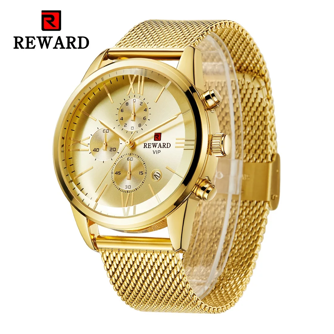 

Fashion Business Multifunctional Waterproof Sports Men's Watches Calendar Chronograph Quartz Watch For Men Wristwatch