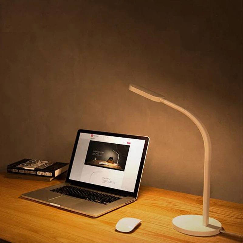 Xiaomi Yeelight Светодиодная настольная лампа с регулируемой яркостью складные лампы