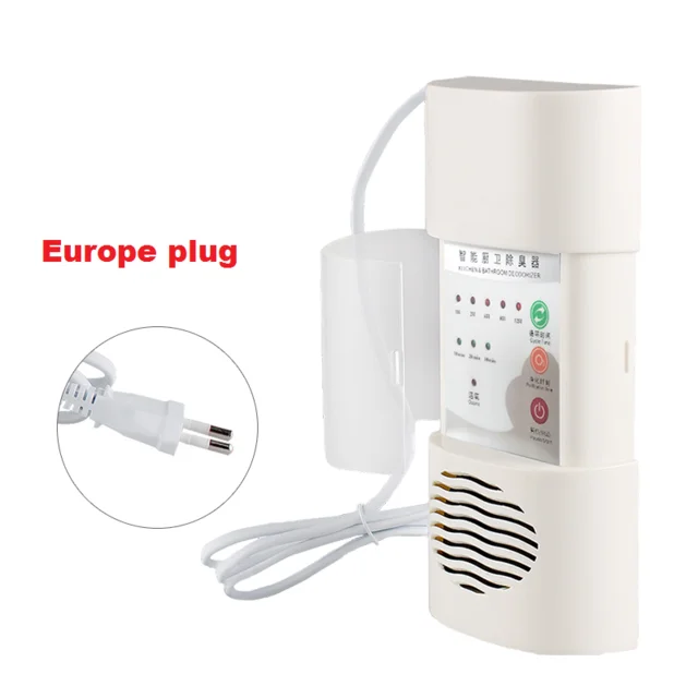 Europe plug Генератор озона, дезодорант, озоновый очиститель, удаление бактерий, формальдегид, o3, очиститель воздуха - Цвет: Europe plug