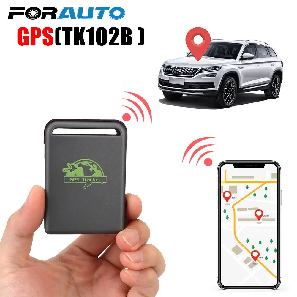 

Professional GSM GPRS GPS Tracker TK102B Remote Control Car Accessories Car Vehicle Tracking Locator Device Over Speed Alarm