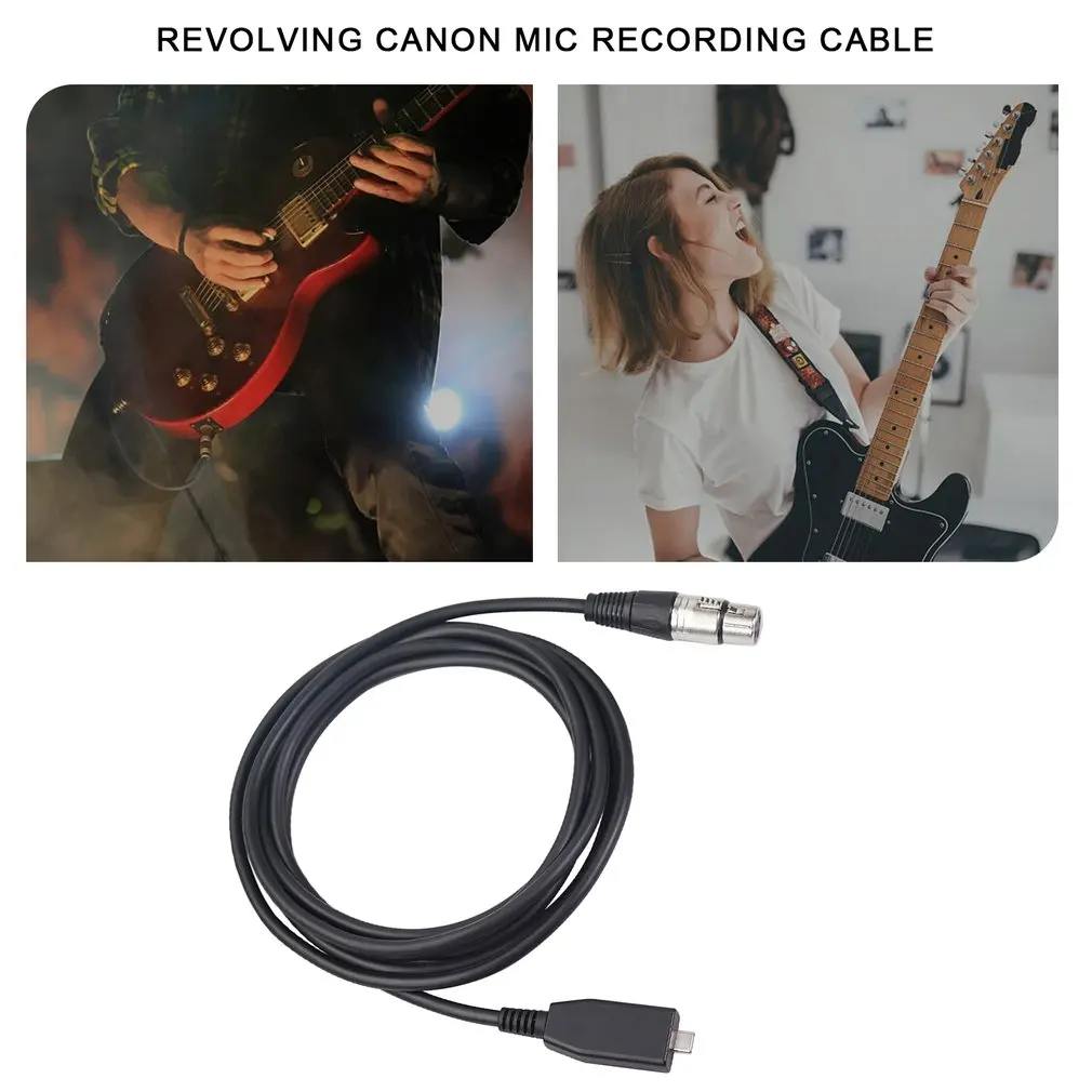 

Recording Line Microphone Recording Cable XLR Microphone Cable Recording Line Cable Adapter For Digital Audio 2m