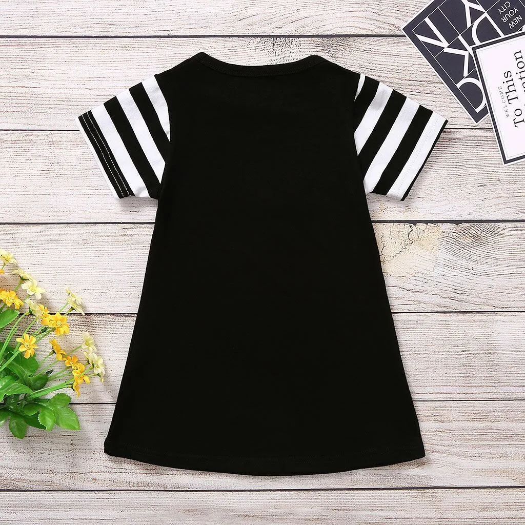 Платье для девочек детская одежда маленьких на Хэллоуин Повседневная