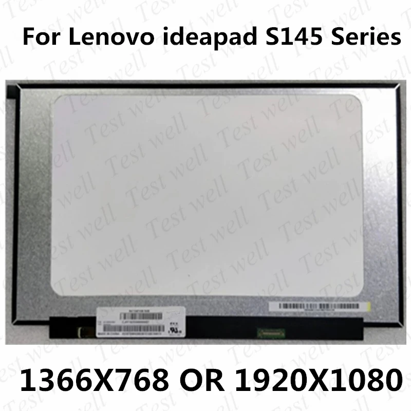 for lenovo ideapad s145 s145 15iwl s145 15igm s145 15ast s340 15iml 15 6 slim lcd screen 1366768 fhd 19201080 edp30pin display free global shipping