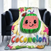 soft sofa blanket cover blanket cartoon cartoon bedding flannel plied sofa bedroom decor for children and adults 127