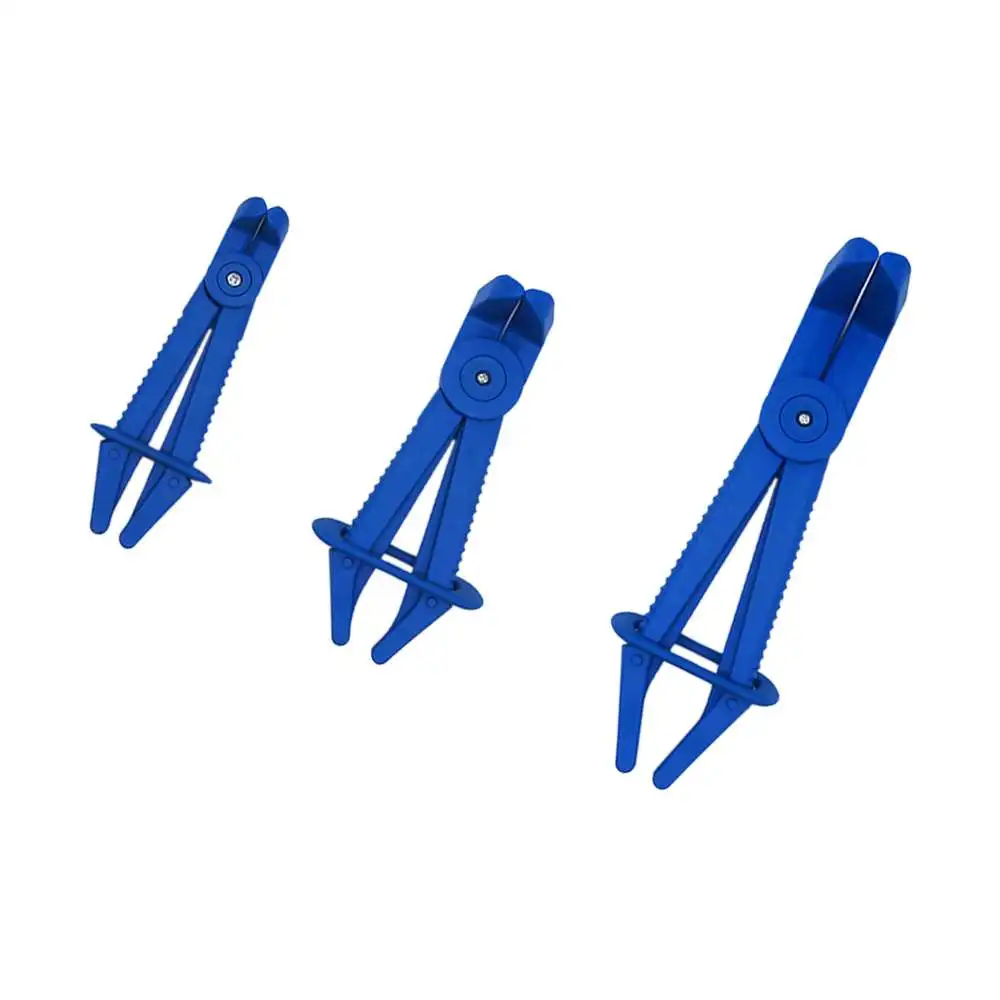 3 шт./компл. синий/красный портативный пластиковый зажим для шланга инструмент