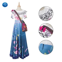 manluyunxiao anime encanto mirabel madrigal cosplay costume girl dress woman fancy dresses for christmas carnival party any size