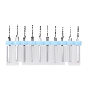 Концевая фреза из вольфрамовой стали, хвостовик 3,175 мм, 1 мм, 10 шт.