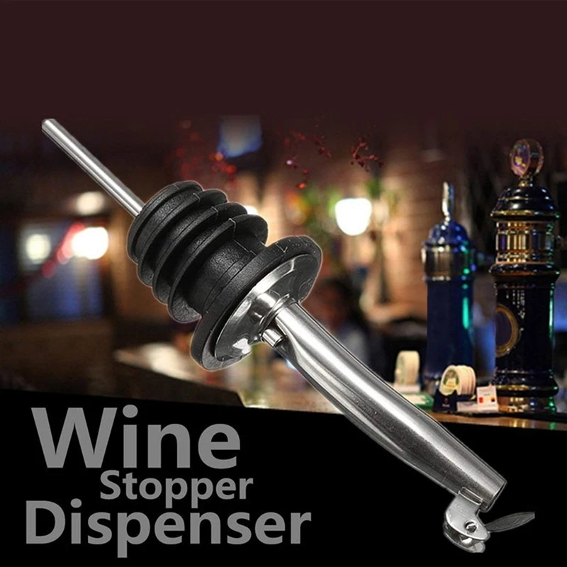 Акция! 10-упаковка нержавеющая сталь бутылки для вина наливки ликера набор