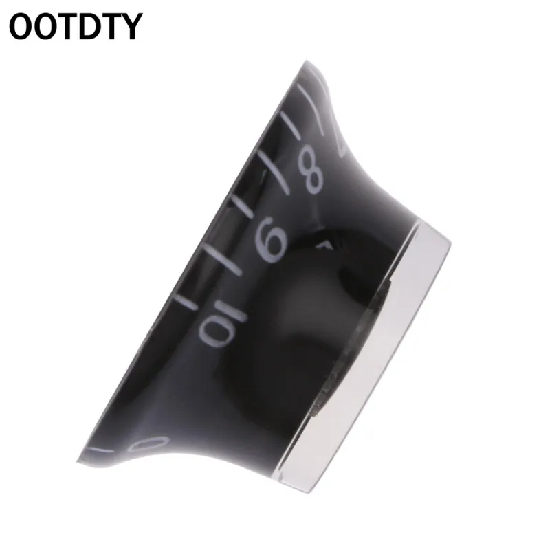 OOTDTY черный топ шапка регулятор скорости цифры для LP электрогитары|Электрогитара|