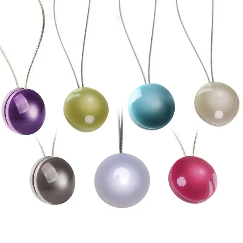 DIY креативная круглая магнитная пряжка для штор кошачий глаз полимерный