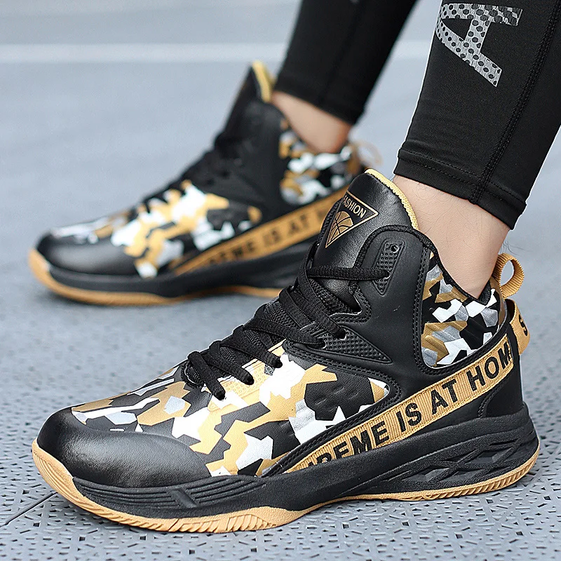 Парные баскетбольные кроссовки для мужчин и женщин мужские высокие