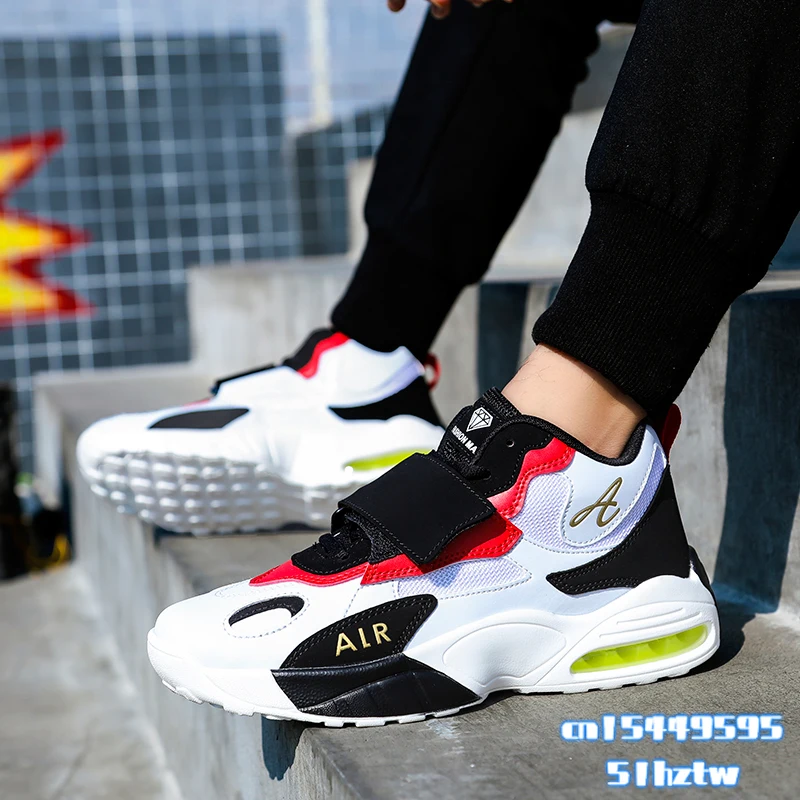 

Unisex Summer Autumn New air cushion basketball shoes increase shock absorption sports shoes non-slip student shoes