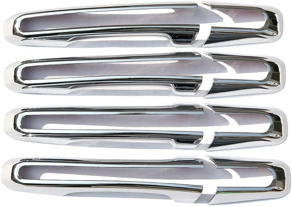 ABS Наружная ручка двери автомобиля крышка рамка отделка 4 шт для обнаружения