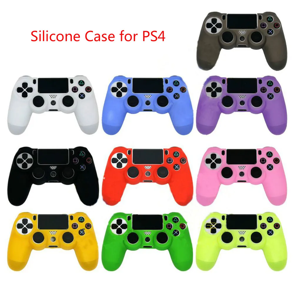 Мягкий силиконовый чехол для PS4/тонкий контроллер гибкий гелевый резиновый Sony