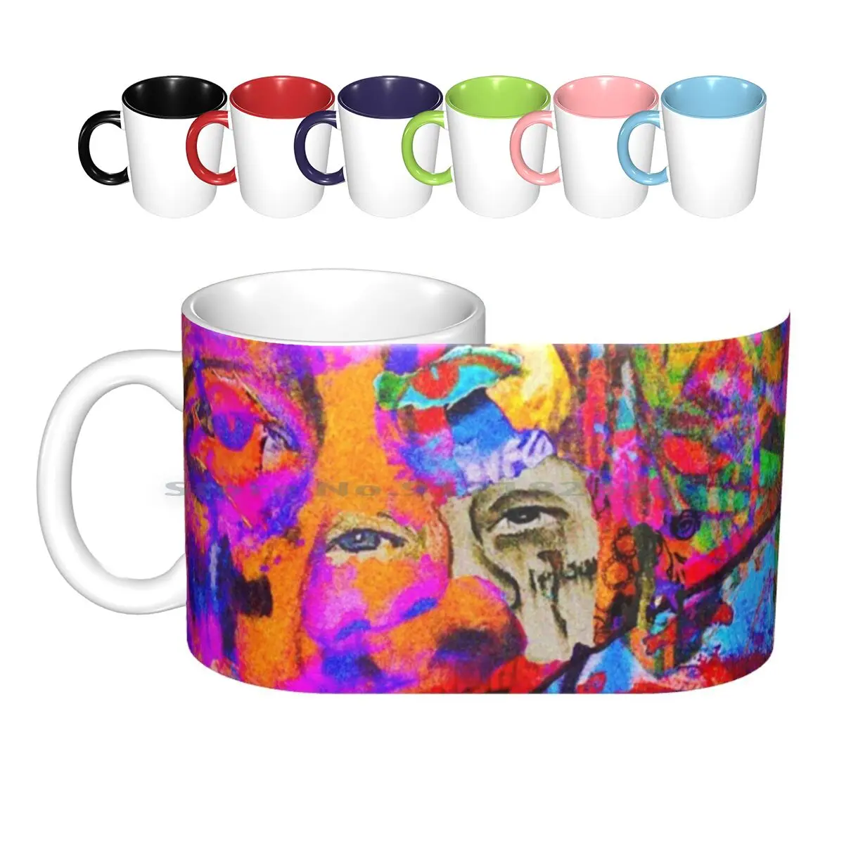 

Tongue Ridin Ceramic Mugs Coffee Cups Milk Tea Mug Hip Hop Music Album Trippie Rap Redd Creative Trending Vintage Gift Bottle