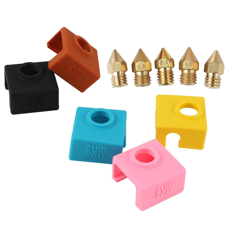 Запчасти для 3D принтера MK9 экструдер сопло печатающая головка 0 2/0 3/0 4/0 5/0 8/Mk9