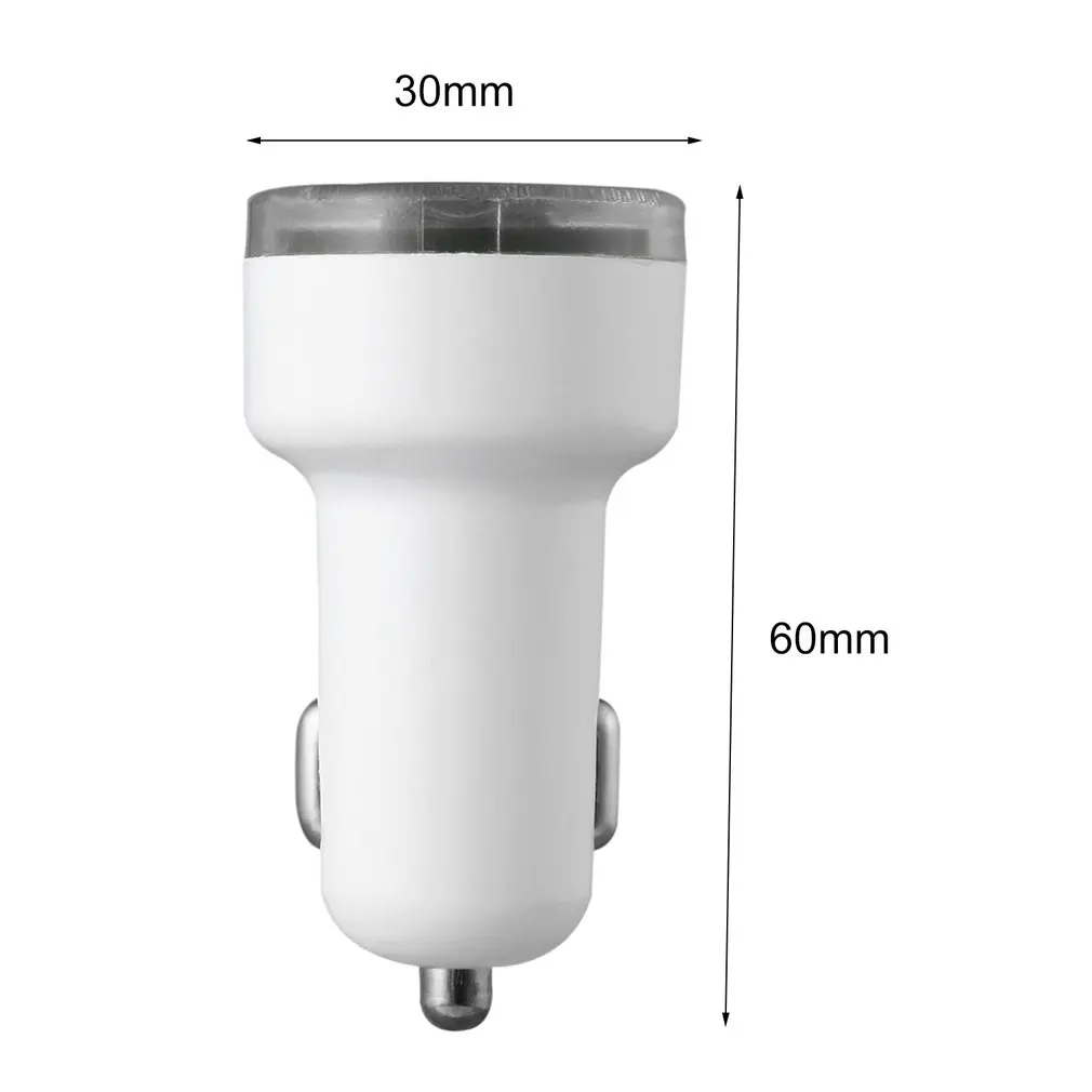 

Universal Mini Vehicle 12V 24V DC Dual 2 Port USB Car Power Charger Adapter for iPad2 3 For iPhone4 4S For iPod MP3 Tablet