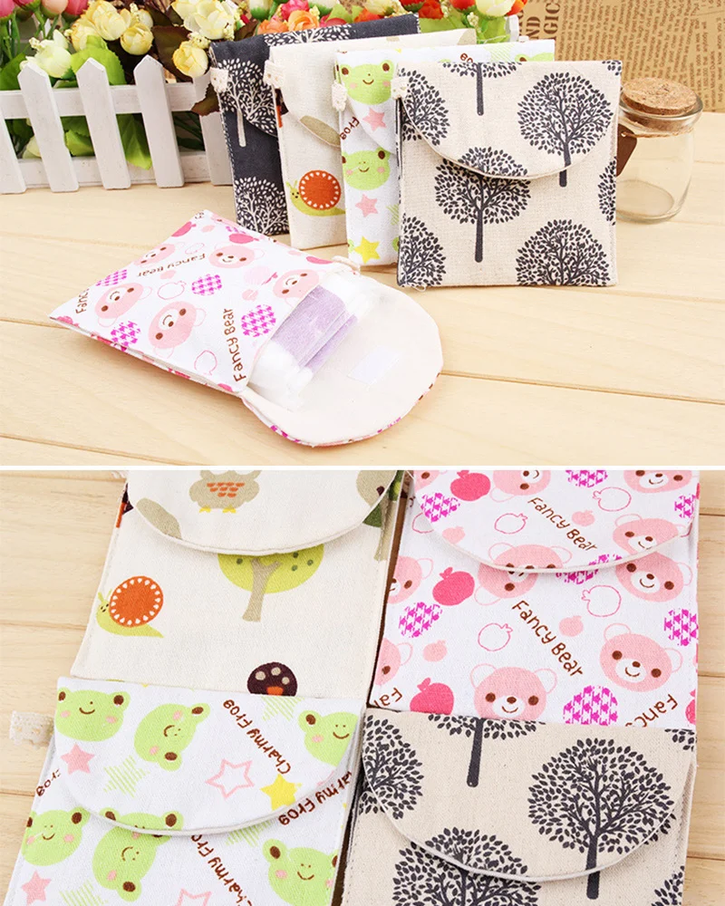 1 шт. Женская менструальная прокладка для хранения салфеток|Сумки вещей| |