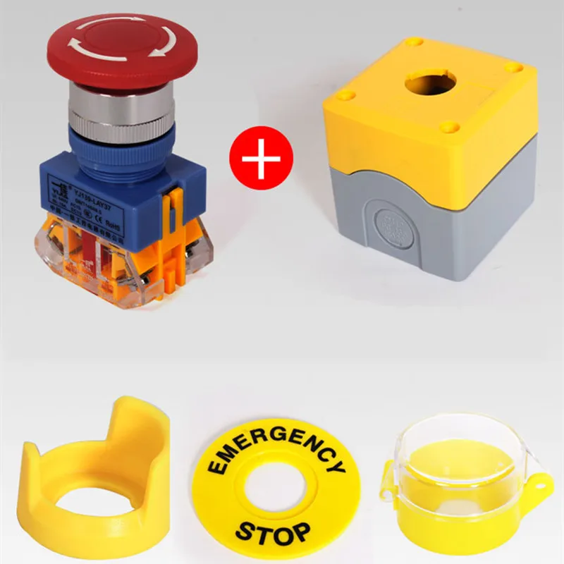 Водонепроницаемый кнопочный переключатель 22 мм IP65 3P трехфазный стартер