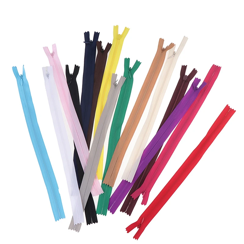 10pcs 60cm/23.6in Nylon Coil Zippers For Tailor Sewing Crafts Bulk Clothing Design Children'S Decoration | Дом и сад