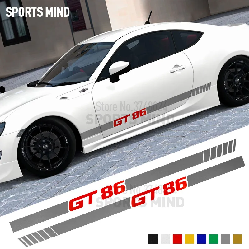 1 пара боковой двери полосой колеса автомобиля Стикеры наклейка автомобилей