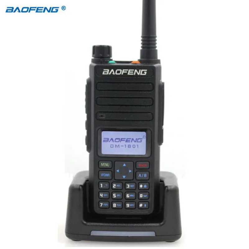 2020 Baofeng DM-1801 цифровая рация VHF/UHF Двухдиапазонная DMR Tier1 Tier2 Tier II двойной временной