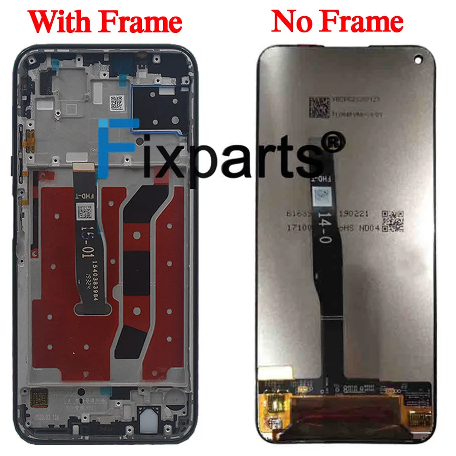 Оригинальный ЖК дисплей для Huawei p40 lite P40 сенсорный экран с дигитайзером в сборе 6 4