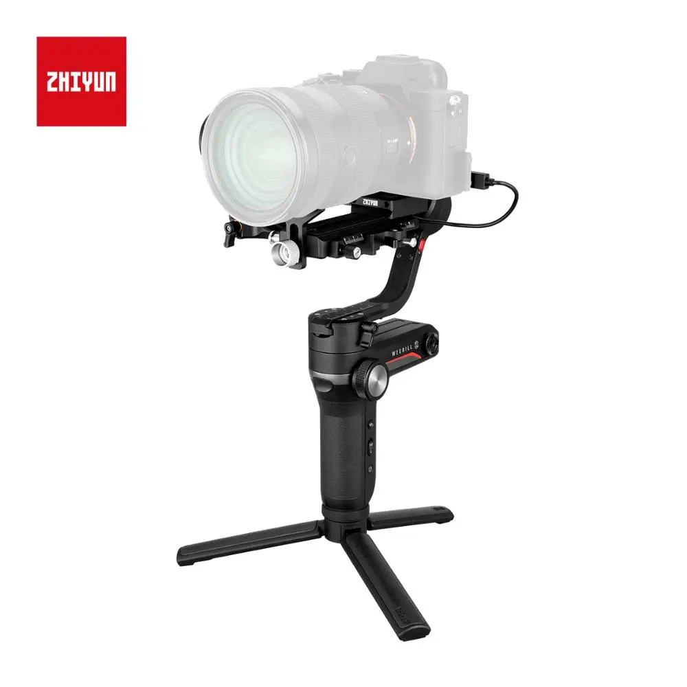 Zhiyun Weebill S Портативный 3-осевой ручной шарнирный стабилизатор для камеры GoPro OLED Дисплей для цифровой однообъективной зеркальной камеры Canon EOS R A7M3 Z6 S1 беззеркальных Камера