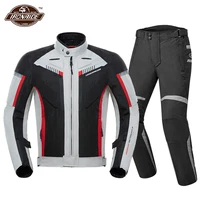 herobiker waterproof motorcycle jacket men moto jacket wearable motorbike biker riding racing suit body armor protection