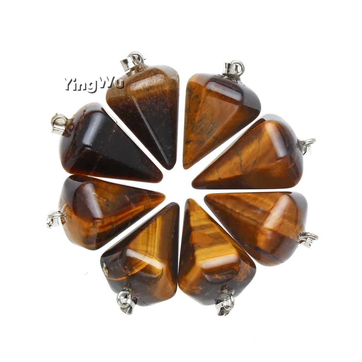 Подвеска Yingwu натуральный конусный камень подвески аксессуары детали ювелирные
