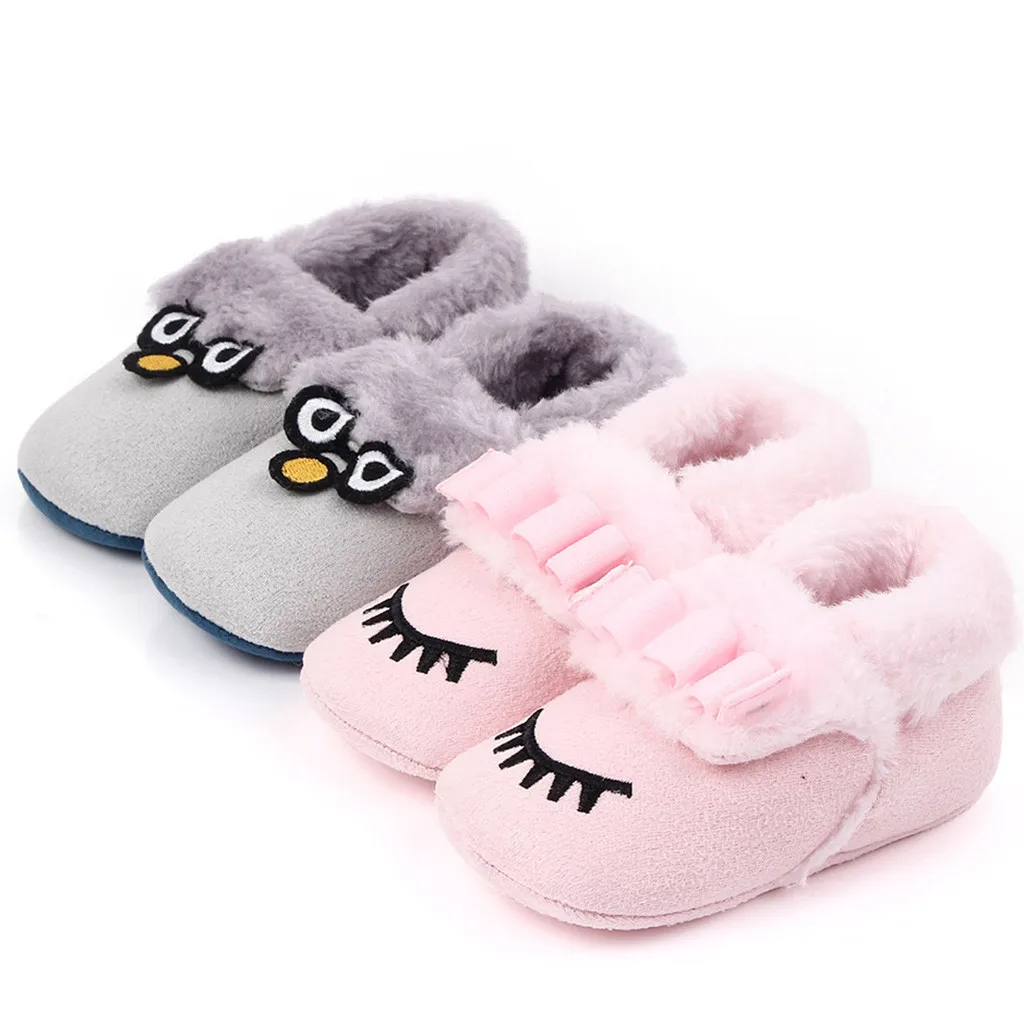 Милая домашняя обувь для маленьких мальчиков и девочек удобные разноцветные